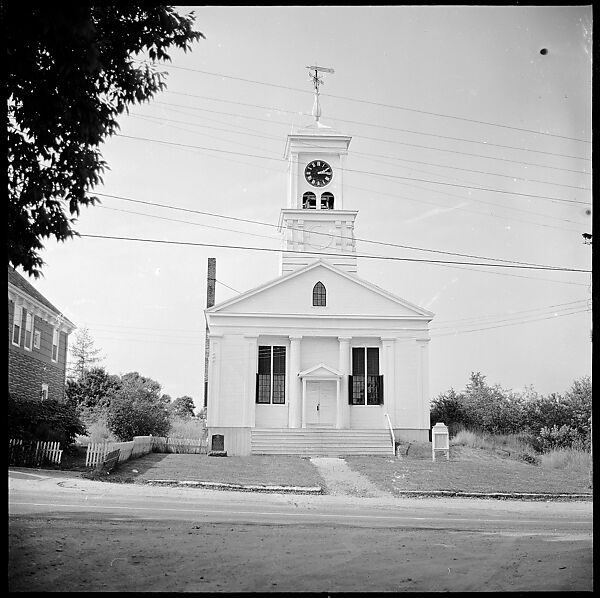 [58 Portraits and Studies: Leslie Thompson's Children (35) and Gothic Revival Church (23), Ipswich, Massachusetts], Walker Evans (American, St. Louis, Missouri 1903–1975 New Haven, Connecticut), Film negative