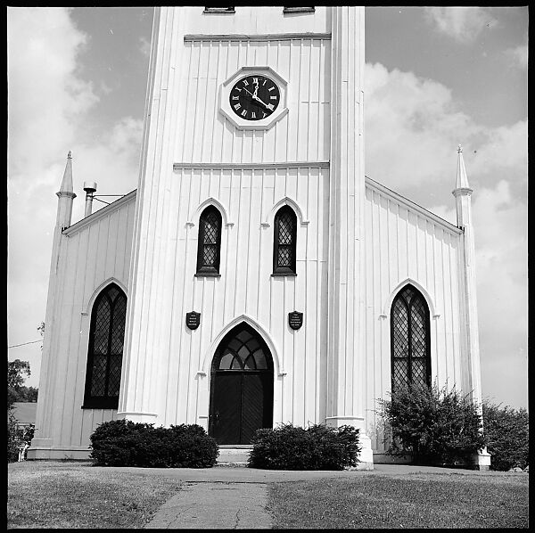 [58 Portraits and Studies: Leslie Thompson's Children (35) and Gothic Revival Church (23), Ipswich, Massachusetts], Walker Evans (American, St. Louis, Missouri 1903–1975 New Haven, Connecticut), Film negative