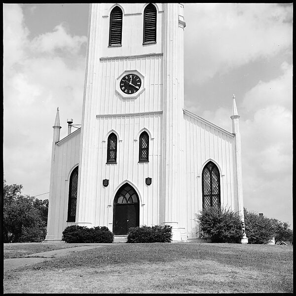 [58 Portraits and Studies: Leslie Thompson's Children (35) and Gothic Revival Church (23), Ipswich, Massachusetts], Walker Evans (American, St. Louis, Missouri 1903–1975 New Haven, Connecticut), Film negative