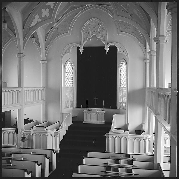 [58 Portraits and Studies: Leslie Thompson's Children (35) and Gothic Revival Church (23), Ipswich, Massachusetts], Walker Evans (American, St. Louis, Missouri 1903–1975 New Haven, Connecticut), Film negative