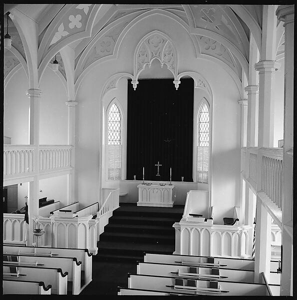 [58 Portraits and Studies: Leslie Thompson's Children (35) and Gothic Revival Church (23), Ipswich, Massachusetts], Walker Evans (American, St. Louis, Missouri 1903–1975 New Haven, Connecticut), Film negative