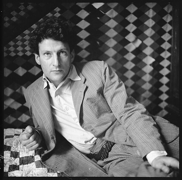 [12 Portraits of Lucian Freud Seated on Bed, London], Walker Evans (American, St. Louis, Missouri 1903–1975 New Haven, Connecticut), Film negative