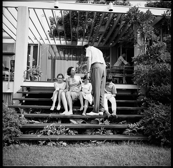 [237 Portraits of Frank W. Hoch and His Family at Home, Irvington-on-Hudson, New York], Walker Evans (American, St. Louis, Missouri 1903–1975 New Haven, Connecticut), Film negative