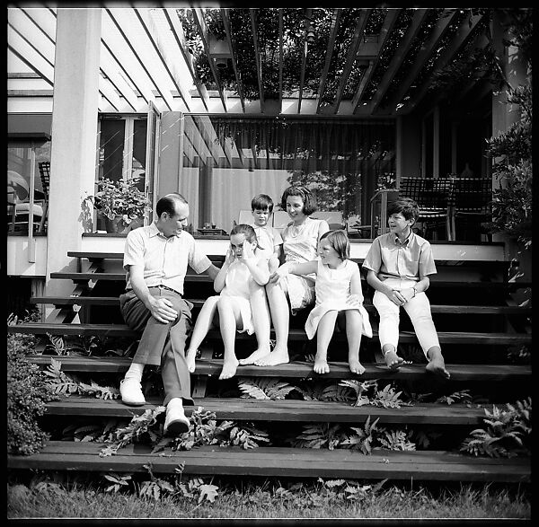 [237 Portraits of Frank W. Hoch and His Family at Home, Irvington-on-Hudson, New York], Walker Evans (American, St. Louis, Missouri 1903–1975 New Haven, Connecticut), Film negative
