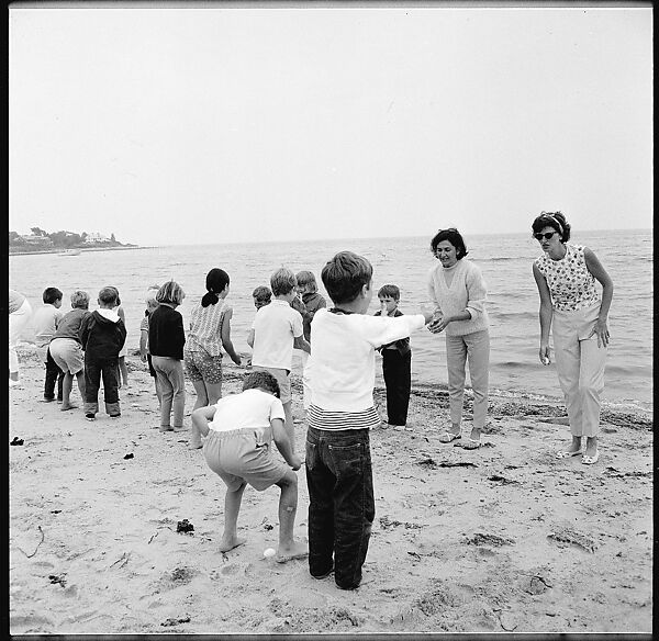 [119 Snapshots of Beach and Parade Scenes, Tournament Spectators, and Clambake, Blackpoint Country Club, Old Lyme, Connecticut], Walker Evans (American, St. Louis, Missouri 1903–1975 New Haven, Connecticut), Film negative
