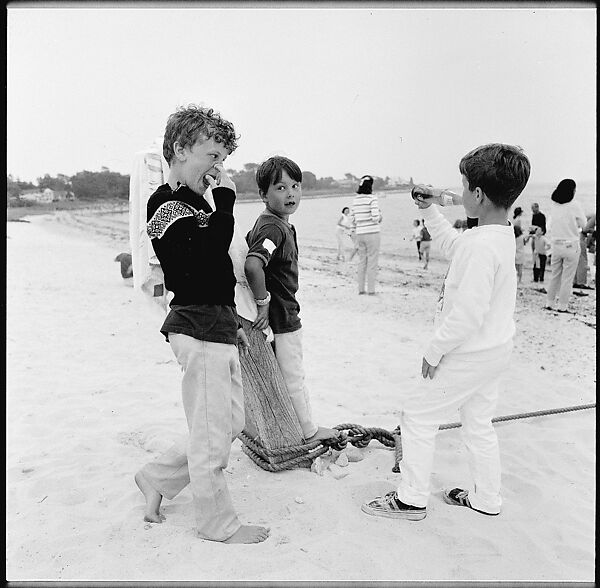 [119 Snapshots of Beach and Parade Scenes, Tournament Spectators, and Clambake, Blackpoint Country Club, Old Lyme, Connecticut], Walker Evans (American, St. Louis, Missouri 1903–1975 New Haven, Connecticut), Film negative