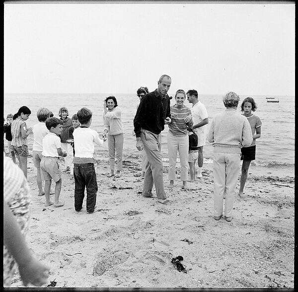 [119 Snapshots of Beach and Parade Scenes, Tournament Spectators, and Clambake, Blackpoint Country Club, Old Lyme, Connecticut], Walker Evans (American, St. Louis, Missouri 1903–1975 New Haven, Connecticut), Film negative