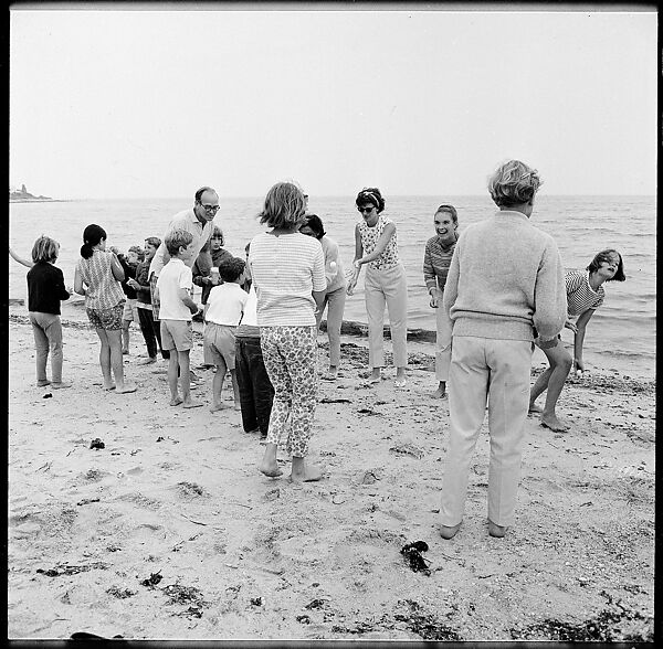 [119 Snapshots of Beach and Parade Scenes, Tournament Spectators, and Clambake, Blackpoint Country Club, Old Lyme, Connecticut], Walker Evans (American, St. Louis, Missouri 1903–1975 New Haven, Connecticut), Film negative