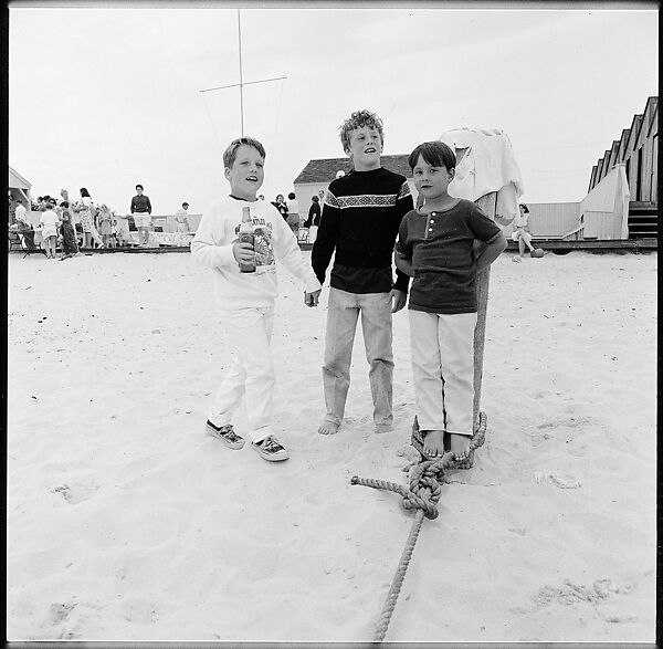 [119 Snapshots of Beach and Parade Scenes, Tournament Spectators, and Clambake, Blackpoint Country Club, Old Lyme, Connecticut], Walker Evans (American, St. Louis, Missouri 1903–1975 New Haven, Connecticut), Film negative