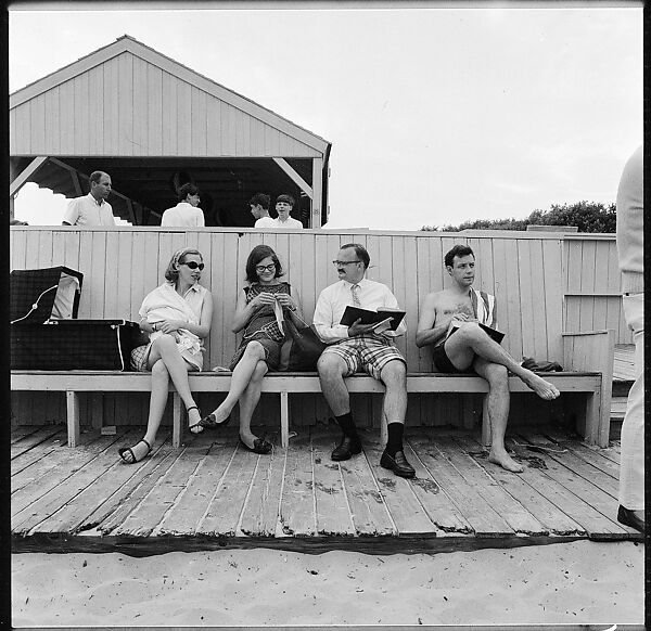 [119 Snapshots of Beach and Parade Scenes, Tournament Spectators, and Clambake, Blackpoint Country Club, Old Lyme, Connecticut], Walker Evans (American, St. Louis, Missouri 1903–1975 New Haven, Connecticut), Film negative