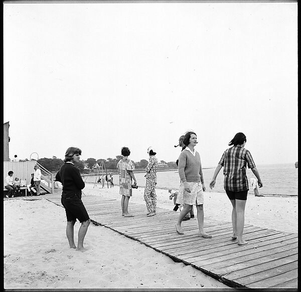 [119 Snapshots of Beach and Parade Scenes, Tournament Spectators, and Clambake, Blackpoint Country Club, Old Lyme, Connecticut], Walker Evans (American, St. Louis, Missouri 1903–1975 New Haven, Connecticut), Film negative