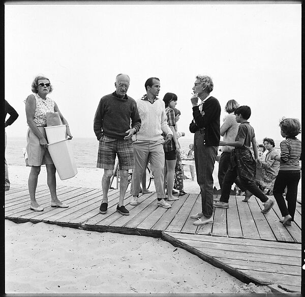 [119 Snapshots of Beach and Parade Scenes, Tournament Spectators, and Clambake, Blackpoint Country Club, Old Lyme, Connecticut], Walker Evans (American, St. Louis, Missouri 1903–1975 New Haven, Connecticut), Film negative