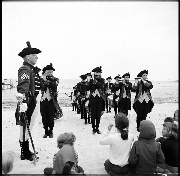 [119 Snapshots of Beach and Parade Scenes, Tournament Spectators, and Clambake, Blackpoint Country Club, Old Lyme, Connecticut], Walker Evans (American, St. Louis, Missouri 1903–1975 New Haven, Connecticut), Film negative