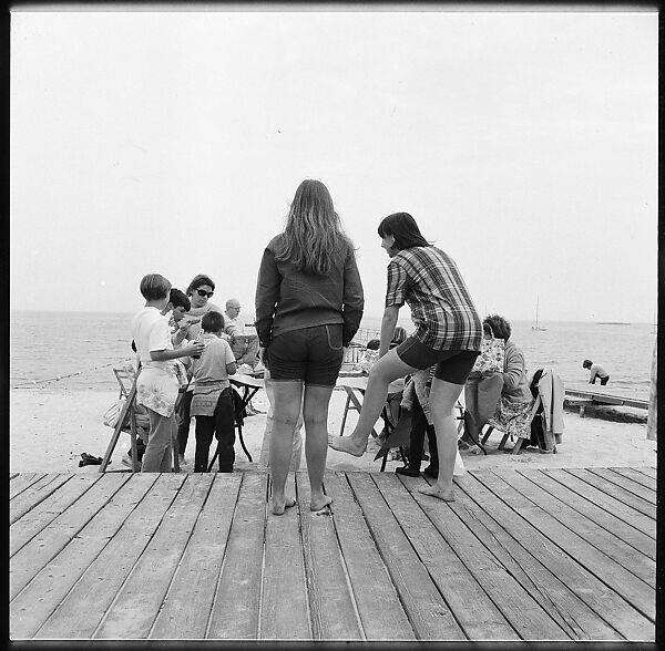 [119 Snapshots of Beach and Parade Scenes, Tournament Spectators, and Clambake, Blackpoint Country Club, Old Lyme, Connecticut], Walker Evans (American, St. Louis, Missouri 1903–1975 New Haven, Connecticut), Film negative