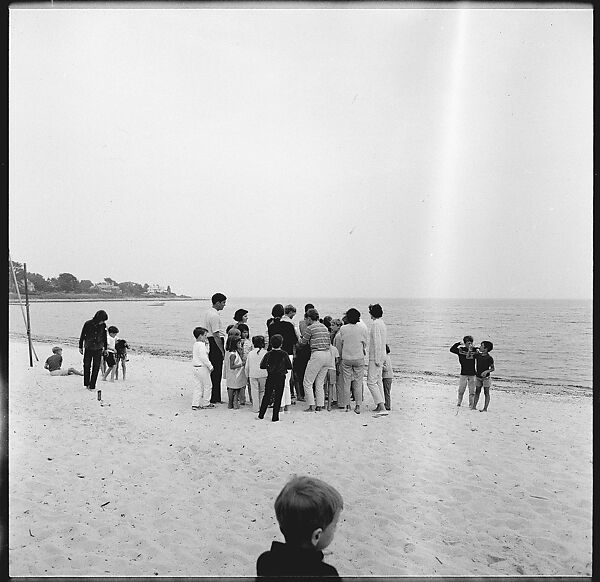 [119 Snapshots of Beach and Parade Scenes, Tournament Spectators, and Clambake, Blackpoint Country Club, Old Lyme, Connecticut], Walker Evans (American, St. Louis, Missouri 1903–1975 New Haven, Connecticut), Film negative