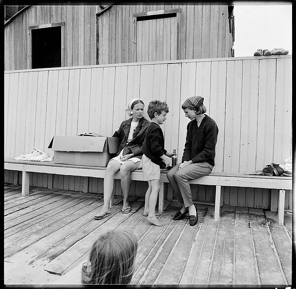 [119 Snapshots of Beach and Parade Scenes, Tournament Spectators, and Clambake, Blackpoint Country Club, Old Lyme, Connecticut], Walker Evans (American, St. Louis, Missouri 1903–1975 New Haven, Connecticut), Film negative