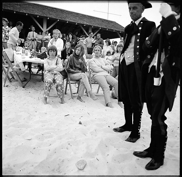 [119 Snapshots of Beach and Parade Scenes, Tournament Spectators, and Clambake, Blackpoint Country Club, Old Lyme, Connecticut], Walker Evans (American, St. Louis, Missouri 1903–1975 New Haven, Connecticut), Film negative