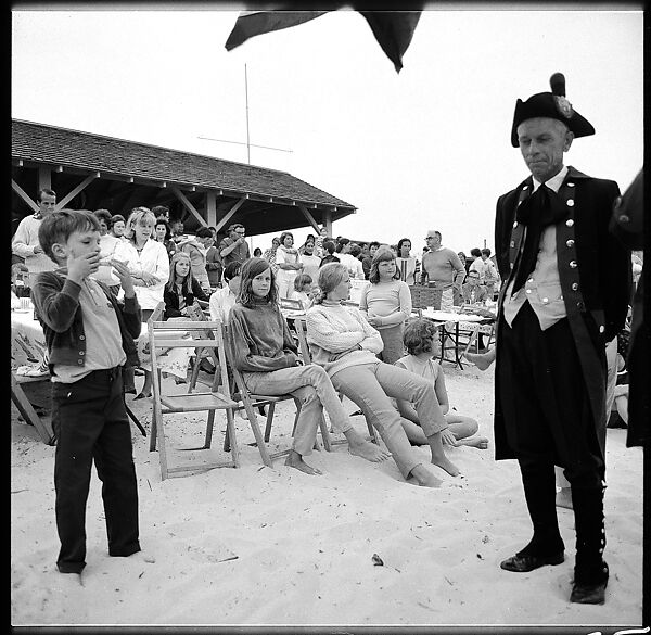 [119 Snapshots of Beach and Parade Scenes, Tournament Spectators, and Clambake, Blackpoint Country Club, Old Lyme, Connecticut], Walker Evans (American, St. Louis, Missouri 1903–1975 New Haven, Connecticut), Film negative