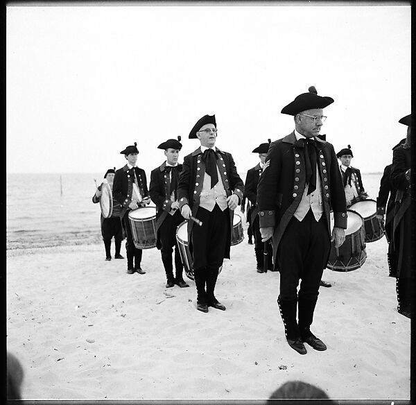 [119 Snapshots of Beach and Parade Scenes, Tournament Spectators, and Clambake, Blackpoint Country Club, Old Lyme, Connecticut], Walker Evans (American, St. Louis, Missouri 1903–1975 New Haven, Connecticut), Film negative