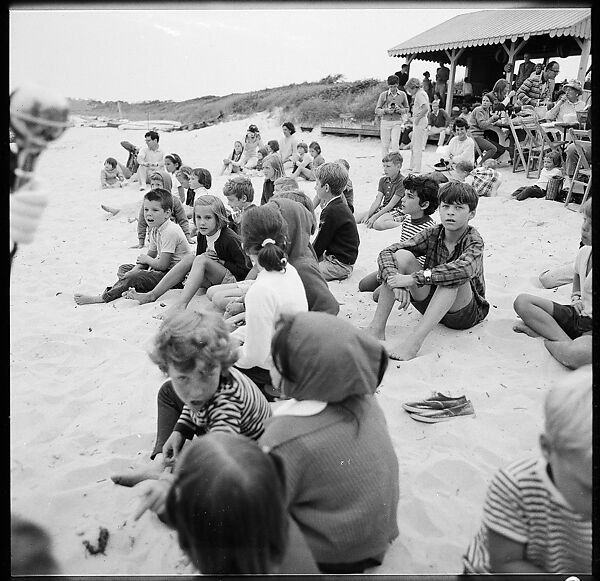 [119 Snapshots of Beach and Parade Scenes, Tournament Spectators, and Clambake, Blackpoint Country Club, Old Lyme, Connecticut], Walker Evans (American, St. Louis, Missouri 1903–1975 New Haven, Connecticut), Film negative