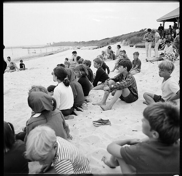 [119 Snapshots of Beach and Parade Scenes, Tournament Spectators, and Clambake, Blackpoint Country Club, Old Lyme, Connecticut], Walker Evans (American, St. Louis, Missouri 1903–1975 New Haven, Connecticut), Film negative