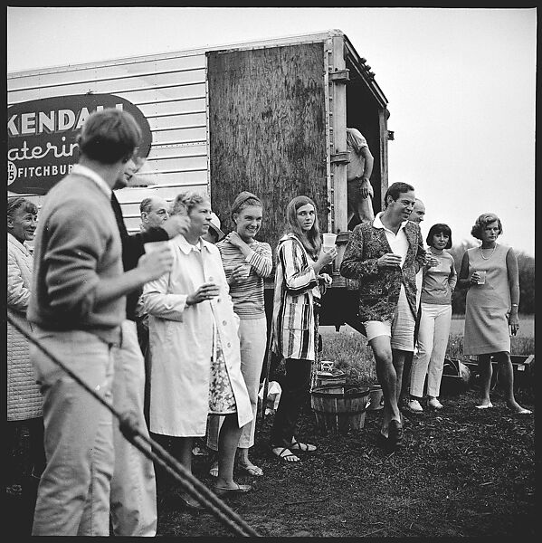 [119 Snapshots of Beach and Parade Scenes, Tournament Spectators, and Clambake, Blackpoint Country Club, Old Lyme, Connecticut], Walker Evans (American, St. Louis, Missouri 1903–1975 New Haven, Connecticut), Film negative