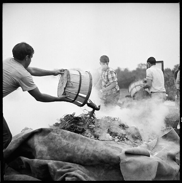 [119 Snapshots of Beach and Parade Scenes, Tournament Spectators, and Clambake, Blackpoint Country Club, Old Lyme, Connecticut], Walker Evans (American, St. Louis, Missouri 1903–1975 New Haven, Connecticut), Film negative