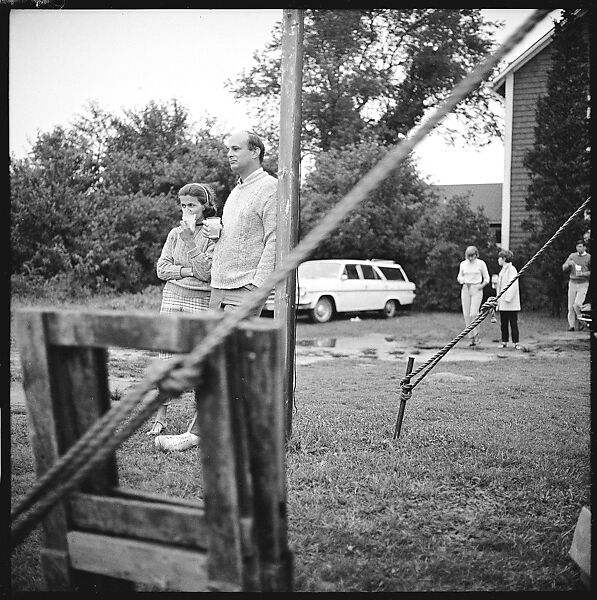 [119 Snapshots of Beach and Parade Scenes, Tournament Spectators, and Clambake, Blackpoint Country Club, Old Lyme, Connecticut], Walker Evans (American, St. Louis, Missouri 1903–1975 New Haven, Connecticut), Film negative