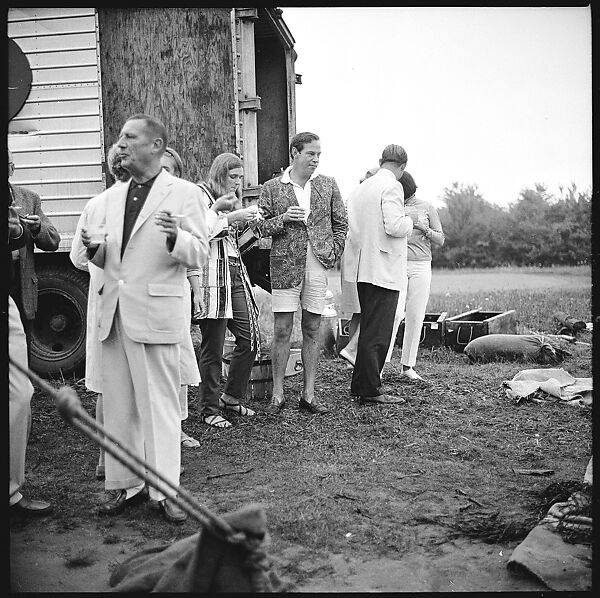 [119 Snapshots of Beach and Parade Scenes, Tournament Spectators, and Clambake, Blackpoint Country Club, Old Lyme, Connecticut], Walker Evans (American, St. Louis, Missouri 1903–1975 New Haven, Connecticut), Film negative