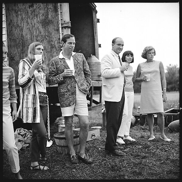 [119 Snapshots of Beach and Parade Scenes, Tournament Spectators, and Clambake, Blackpoint Country Club, Old Lyme, Connecticut], Walker Evans (American, St. Louis, Missouri 1903–1975 New Haven, Connecticut), Film negative