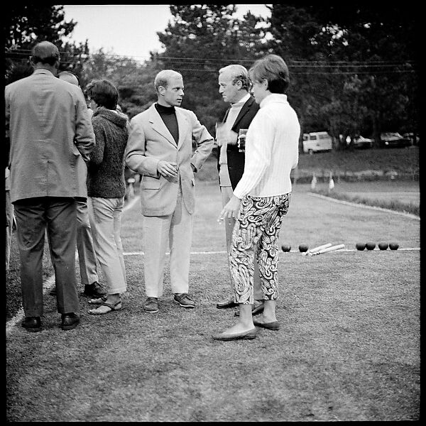 [175 Portraits and Snapshots: Ted Hilles and Gourlay Playing Golf at Old Lyme Country Club, Carrol Cooney Playing Bocce, Tennis Spectators, Croquet and Clambake at Blackpoint Country Club, Old Lyme, Connecticut], Walker Evans (American, St. Louis, Missouri 1903–1975 New Haven, Connecticut), Film negative