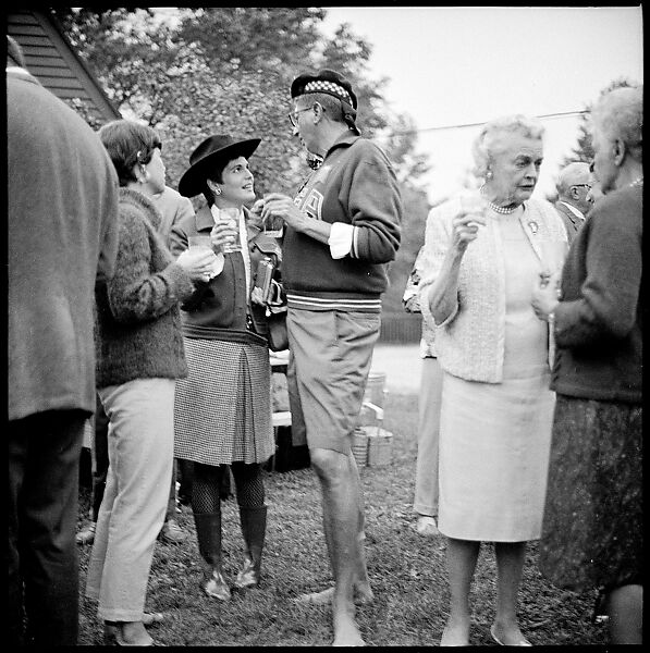 [175 Portraits and Snapshots: Ted Hilles and Gourlay Playing Golf at Old Lyme Country Club, Carrol Cooney Playing Bocce, Tennis Spectators, Croquet and Clambake at Blackpoint Country Club, Old Lyme, Connecticut], Walker Evans (American, St. Louis, Missouri 1903–1975 New Haven, Connecticut), Film negative