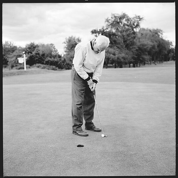 [175 Portraits and Snapshots: Ted Hilles and Gourlay Playing Golf at Old Lyme Country Club, Carrol Cooney Playing Bocce, Tennis Spectators, Croquet and Clambake at Blackpoint Country Club, Old Lyme, Connecticut], Walker Evans (American, St. Louis, Missouri 1903–1975 New Haven, Connecticut), Film negative