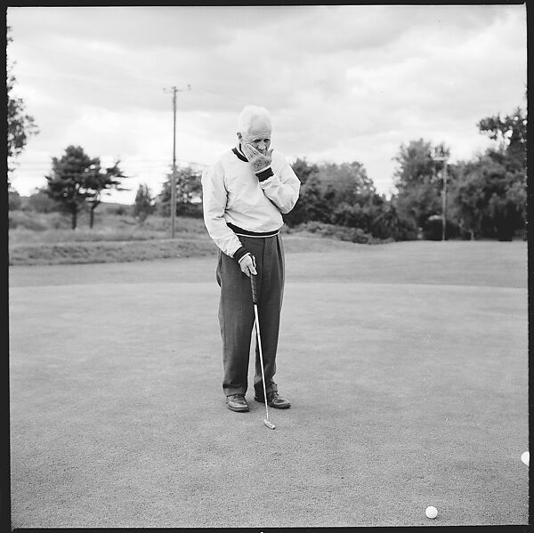[175 Portraits and Snapshots: Ted Hilles and Gourlay Playing Golf at Old Lyme Country Club, Carrol Cooney Playing Bocce, Tennis Spectators, Croquet and Clambake at Blackpoint Country Club, Old Lyme, Connecticut], Walker Evans (American, St. Louis, Missouri 1903–1975 New Haven, Connecticut), Film negative