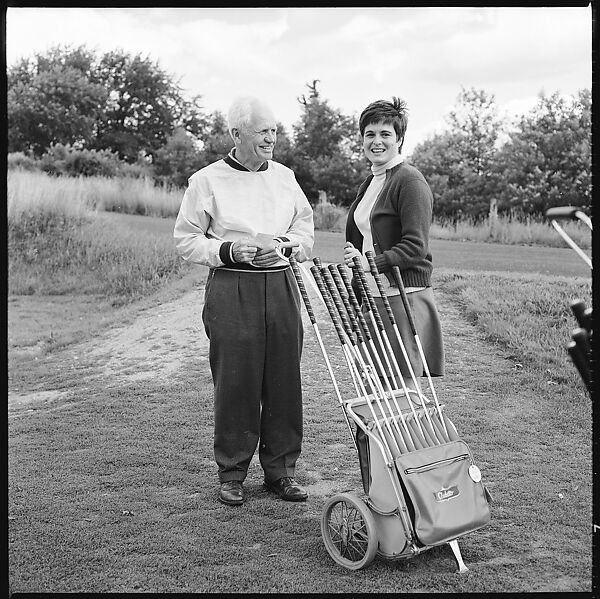 [175 Portraits and Snapshots: Ted Hilles and Gourlay Playing Golf at Old Lyme Country Club, Carrol Cooney Playing Bocce, Tennis Spectators, Croquet and Clambake at Blackpoint Country Club, Old Lyme, Connecticut], Walker Evans (American, St. Louis, Missouri 1903–1975 New Haven, Connecticut), Film negative