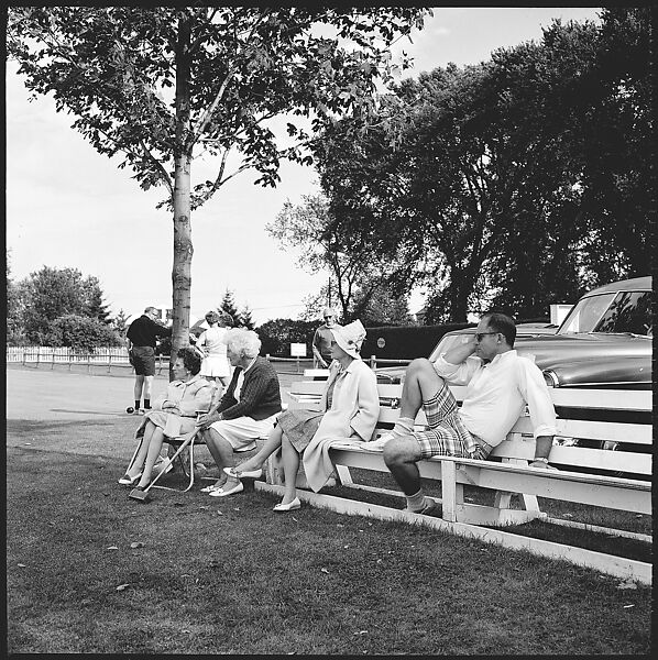 [175 Portraits and Snapshots: Ted Hilles and Gourlay Playing Golf at Old Lyme Country Club, Carrol Cooney Playing Bocce, Tennis Spectators, Croquet and Clambake at Blackpoint Country Club, Old Lyme, Connecticut], Walker Evans (American, St. Louis, Missouri 1903–1975 New Haven, Connecticut), Film negative