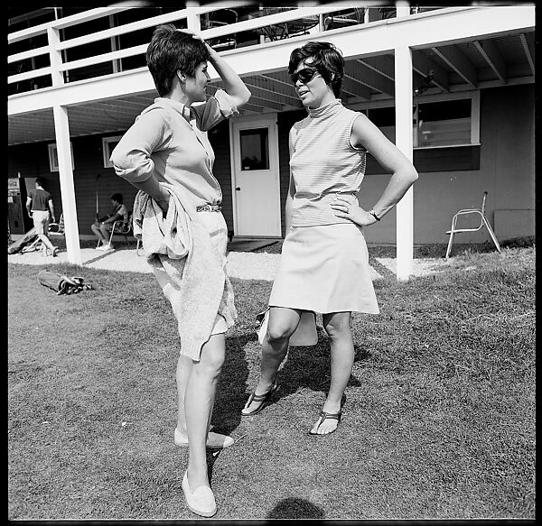 [175 Portraits and Snapshots: Ted Hilles and Gourlay Playing Golf at Old Lyme Country Club, Carrol Cooney Playing Bocce, Tennis Spectators, Croquet and Clambake at Blackpoint Country Club, Old Lyme, Connecticut], Walker Evans (American, St. Louis, Missouri 1903–1975 New Haven, Connecticut), Film negative