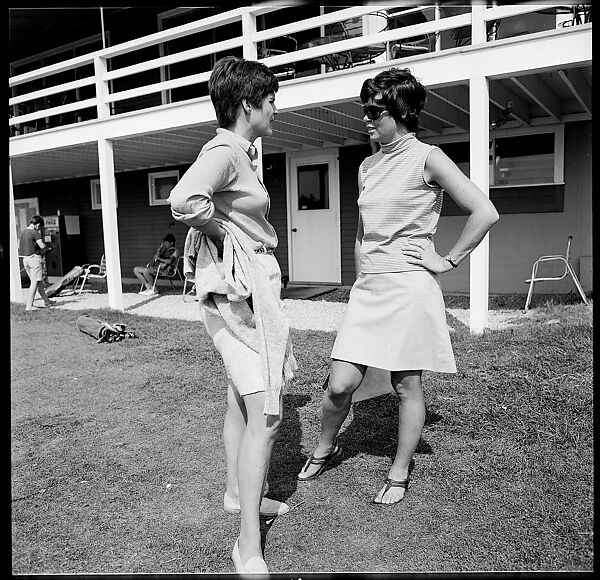 [175 Portraits and Snapshots: Ted Hilles and Gourlay Playing Golf at Old Lyme Country Club, Carrol Cooney Playing Bocce, Tennis Spectators, Croquet and Clambake at Blackpoint Country Club, Old Lyme, Connecticut], Walker Evans (American, St. Louis, Missouri 1903–1975 New Haven, Connecticut), Film negative