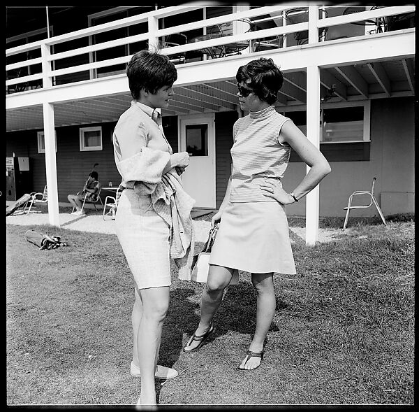 [175 Portraits and Snapshots: Ted Hilles and Gourlay Playing Golf at Old Lyme Country Club, Carrol Cooney Playing Bocce, Tennis Spectators, Croquet and Clambake at Blackpoint Country Club, Old Lyme, Connecticut], Walker Evans (American, St. Louis, Missouri 1903–1975 New Haven, Connecticut), Film negative