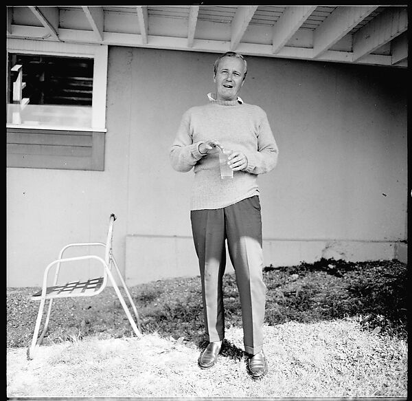 [175 Portraits and Snapshots: Ted Hilles and Gourlay Playing Golf at Old Lyme Country Club, Carrol Cooney Playing Bocce, Tennis Spectators, Croquet and Clambake at Blackpoint Country Club, Old Lyme, Connecticut], Walker Evans (American, St. Louis, Missouri 1903–1975 New Haven, Connecticut), Film negative