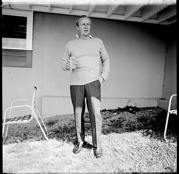 [175 Portraits and Snapshots: Ted Hilles and Gourlay Playing Golf at Old Lyme Country Club, Carrol Cooney Playing Bocce, Tennis Spectators, Croquet and Clambake at Blackpoint Country Club, Old Lyme, Connecticut], Walker Evans (American, St. Louis, Missouri 1903–1975 New Haven, Connecticut), Film negative