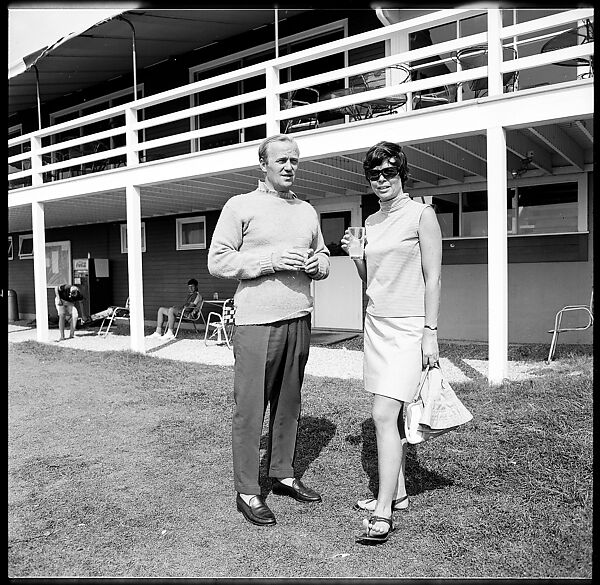 [175 Portraits and Snapshots: Ted Hilles and Gourlay Playing Golf at Old Lyme Country Club, Carrol Cooney Playing Bocce, Tennis Spectators, Croquet and Clambake at Blackpoint Country Club, Old Lyme, Connecticut], Walker Evans (American, St. Louis, Missouri 1903–1975 New Haven, Connecticut), Film negative