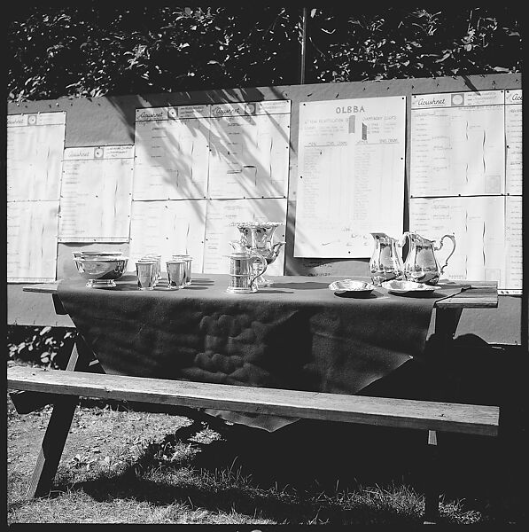[175 Portraits and Snapshots: Ted Hilles and Gourlay Playing Golf at Old Lyme Country Club, Carrol Cooney Playing Bocce, Tennis Spectators, Croquet and Clambake at Blackpoint Country Club, Old Lyme, Connecticut], Walker Evans (American, St. Louis, Missouri 1903–1975 New Haven, Connecticut), Film negative