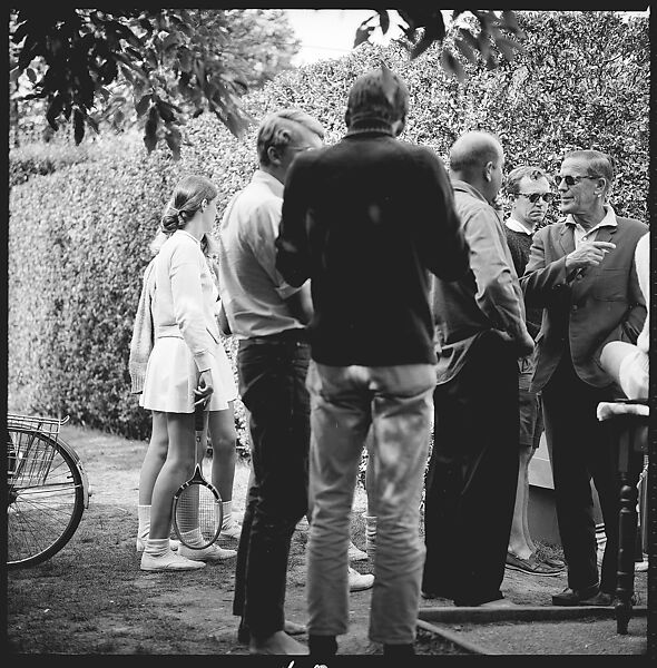 [175 Portraits and Snapshots: Ted Hilles and Gourlay Playing Golf at Old Lyme Country Club, Carrol Cooney Playing Bocce, Tennis Spectators, Croquet and Clambake at Blackpoint Country Club, Old Lyme, Connecticut], Walker Evans (American, St. Louis, Missouri 1903–1975 New Haven, Connecticut), Film negative