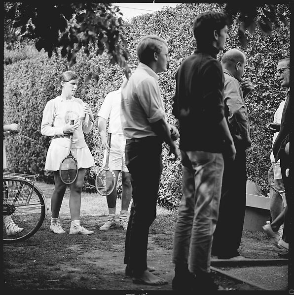 [175 Portraits and Snapshots: Ted Hilles and Gourlay Playing Golf at Old Lyme Country Club, Carrol Cooney Playing Bocce, Tennis Spectators, Croquet and Clambake at Blackpoint Country Club, Old Lyme, Connecticut], Walker Evans (American, St. Louis, Missouri 1903–1975 New Haven, Connecticut), Film negative