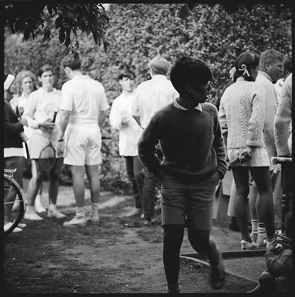 [175 Portraits and Snapshots: Ted Hilles and Gourlay Playing Golf at Old Lyme Country Club, Carrol Cooney Playing Bocce, Tennis Spectators, Croquet and Clambake at Blackpoint Country Club, Old Lyme, Connecticut], Walker Evans (American, St. Louis, Missouri 1903–1975 New Haven, Connecticut), Film negative