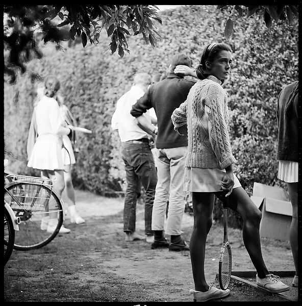 [175 Portraits and Snapshots: Ted Hilles and Gourlay Playing Golf at Old Lyme Country Club, Carrol Cooney Playing Bocce, Tennis Spectators, Croquet and Clambake at Blackpoint Country Club, Old Lyme, Connecticut], Walker Evans (American, St. Louis, Missouri 1903–1975 New Haven, Connecticut), Film negative
