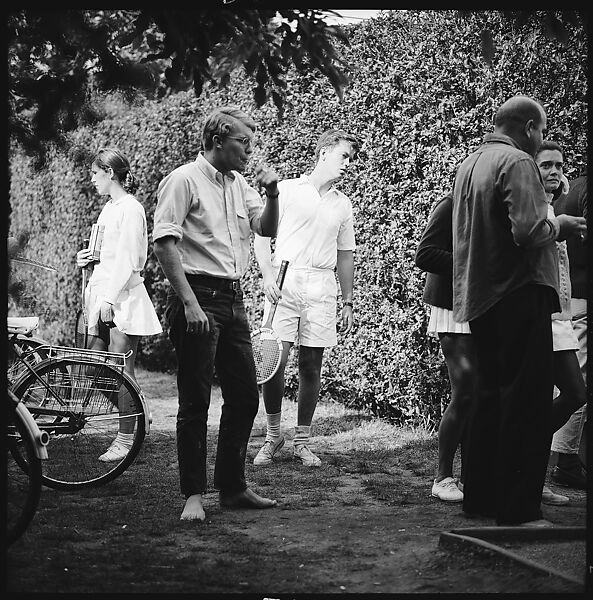 [175 Portraits and Snapshots: Ted Hilles and Gourlay Playing Golf at Old Lyme Country Club, Carrol Cooney Playing Bocce, Tennis Spectators, Croquet and Clambake at Blackpoint Country Club, Old Lyme, Connecticut], Walker Evans (American, St. Louis, Missouri 1903–1975 New Haven, Connecticut), Film negative
