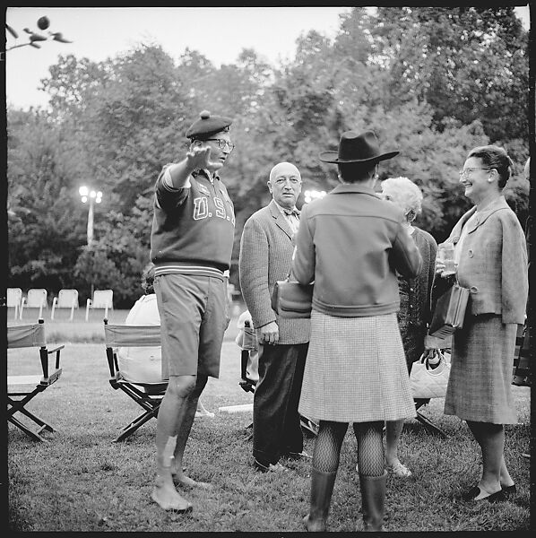 [175 Portraits and Snapshots: Ted Hilles and Gourlay Playing Golf at Old Lyme Country Club, Carrol Cooney Playing Bocce, Tennis Spectators, Croquet and Clambake at Blackpoint Country Club, Old Lyme, Connecticut], Walker Evans (American, St. Louis, Missouri 1903–1975 New Haven, Connecticut), Film negative