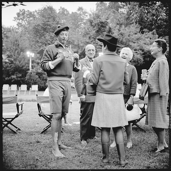 [175 Portraits and Snapshots: Ted Hilles and Gourlay Playing Golf at Old Lyme Country Club, Carrol Cooney Playing Bocce, Tennis Spectators, Croquet and Clambake at Blackpoint Country Club, Old Lyme, Connecticut], Walker Evans (American, St. Louis, Missouri 1903–1975 New Haven, Connecticut), Film negative